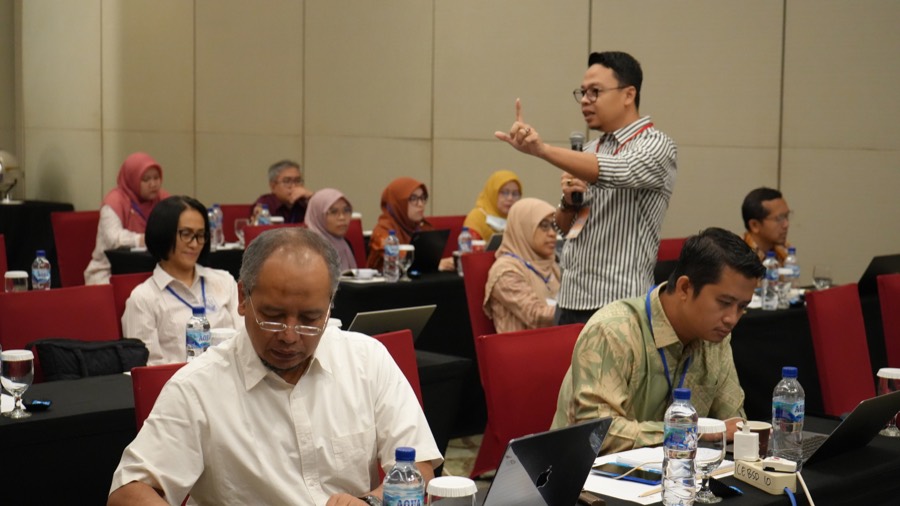 Sesi diskusi peserta Klinik Akreditasi